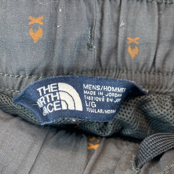 The North Face flashdry swim trunks campfire all over print gray L - Picture 4 of 11